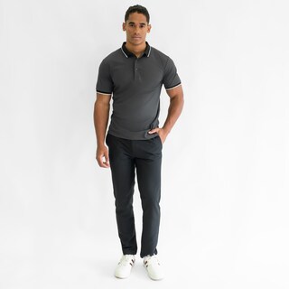 Foto 3 | Playera Polo Generra Con Ribetes Para Hombre