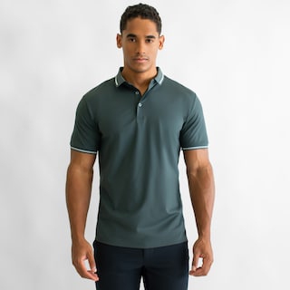 Foto 1 | Playera Polo Generra Verde para Hombre