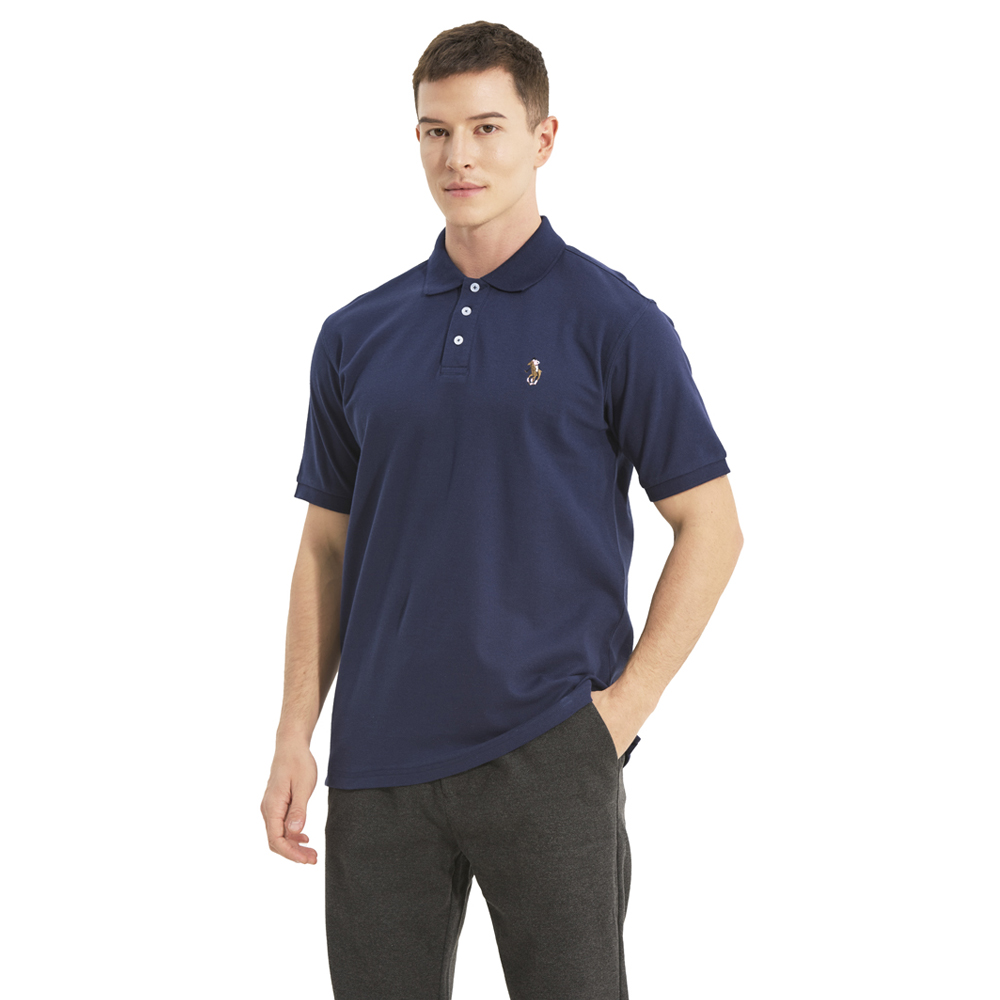 Playera Polo De Caballero