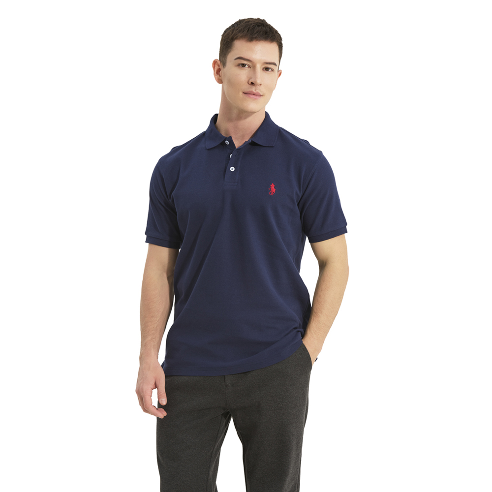 Playera Polo De Caballero