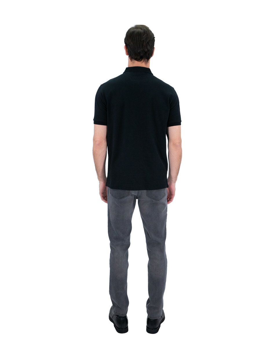 Foto 6 pulgar | Polo Hombre Kenneth Cole Kcoi24pol26  Negro Casual Algodón