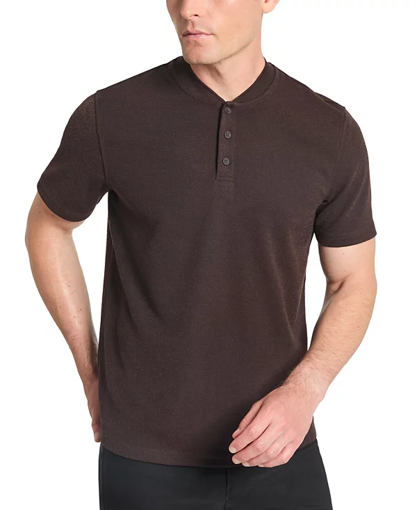 Foto 2 pulgar | Playera Polo Kenneth Cole K0696fb20011 Hombre Café Casual