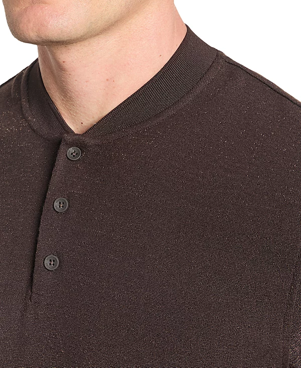 Foto 4 pulgar | Playera Polo Kenneth Cole K0696fb20011 Hombre Café Casual