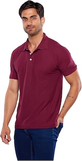 Foto 1 | Playera Polo Alfani Vino para Hombre