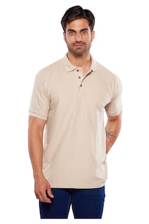 Foto 1 | Playera Polo Alfani Beige para Hombre