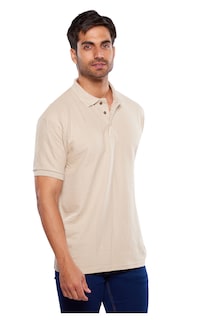 Foto 2 | Playera Polo Alfani Beige para Hombre
