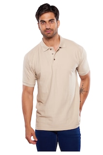 Foto 3 | Playera Polo Alfani Beige para Hombre