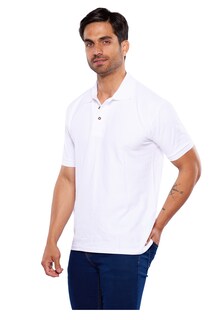 Foto 2 | Playera Polo Alfani Blanca para Hombre