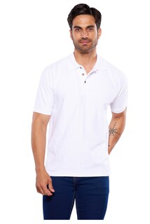 Foto 4 | Playera Polo Alfani Blanca para Hombre
