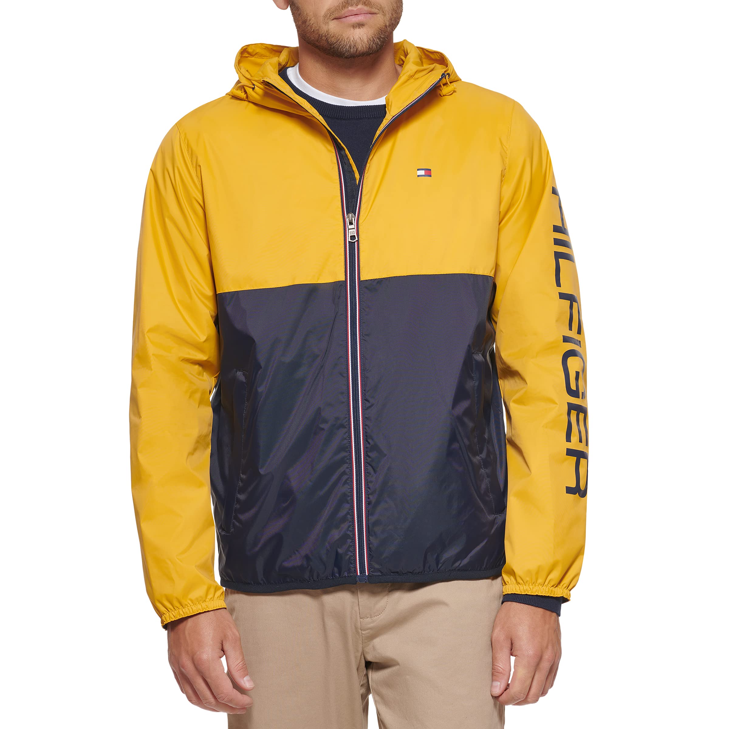 Foto 2 pulgar | Chamarra Tommy Hilfiger Impermeable para Hombre - Venta Internacional