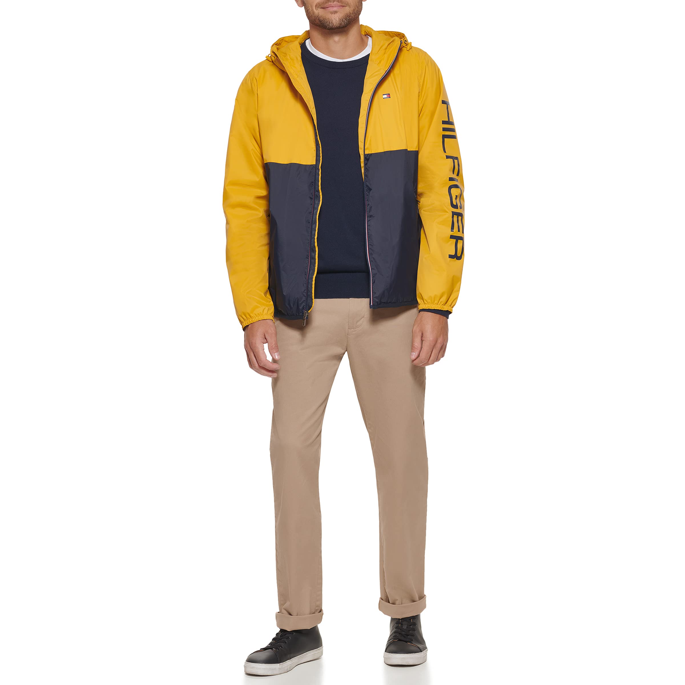 Foto 2 | Chamarra Tommy Hilfiger Impermeable para Hombre - Venta Internacional