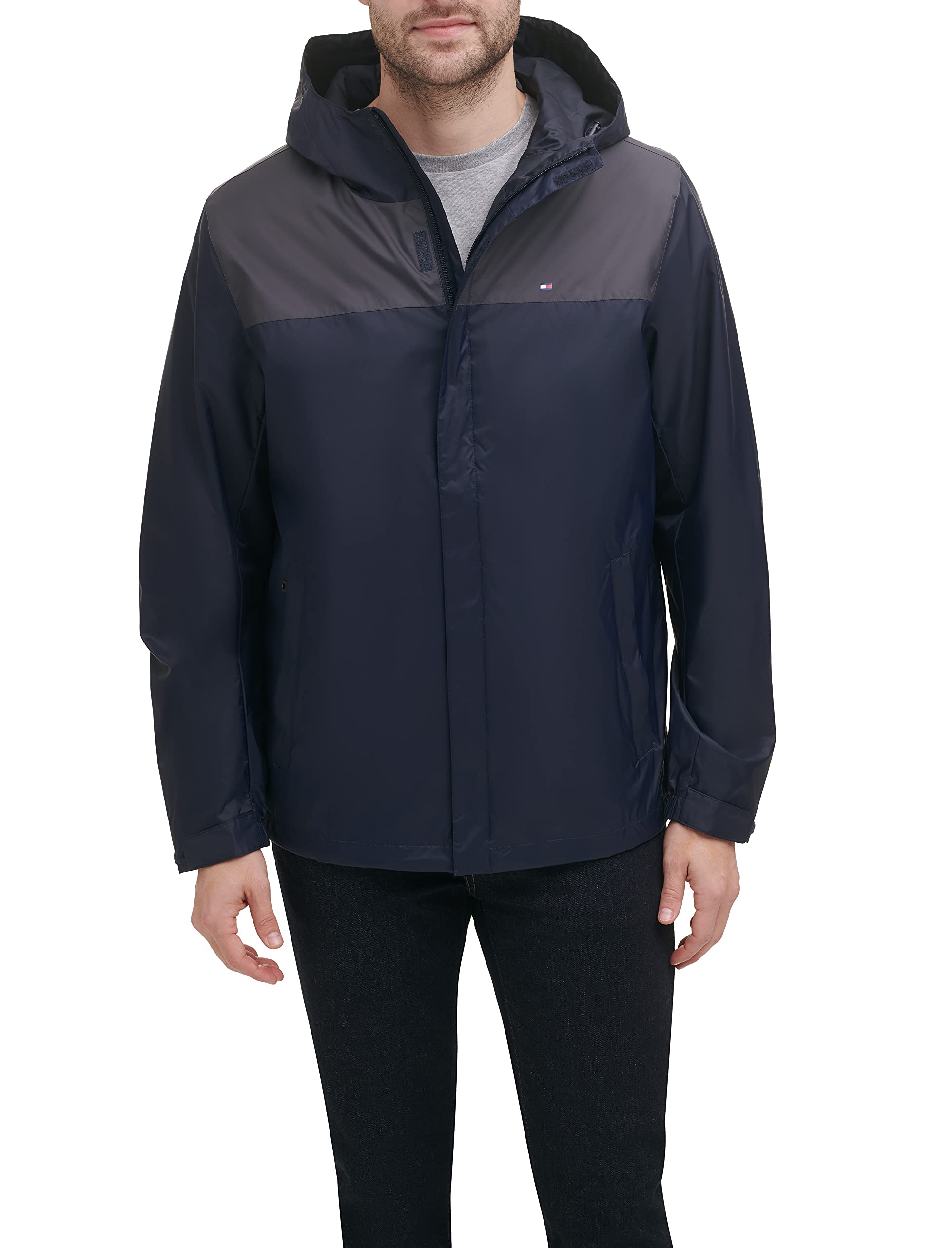 Foto 2 pulgar | Chaqueta Tommy Hilfiger Ligera Impermeable para Hombre - Venta Internacional