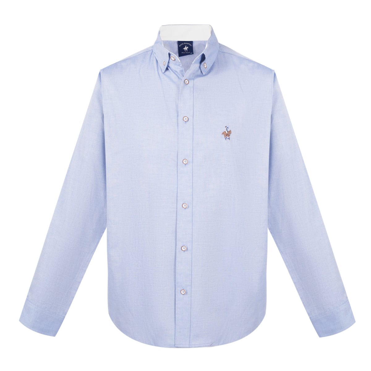 Camisa Color Azul Cielo Polo Team $1,099