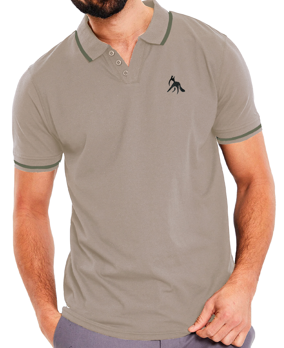 Foto 2 pulgar | Playera Polo Manga Corta Casual Camisa para Hombre