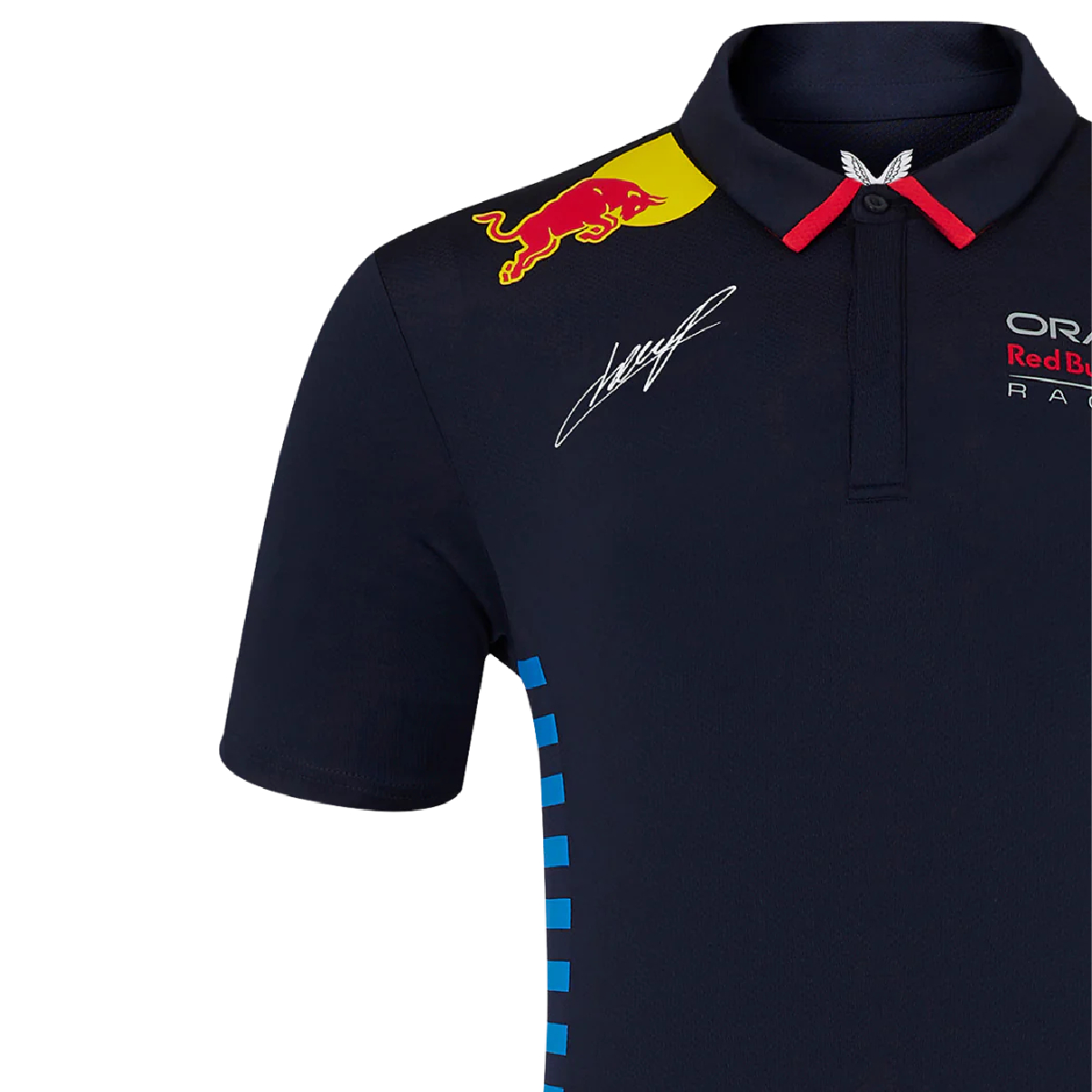 Foto 4 pulgar | Camiseta Polo Red Bull Racing Checo Pérez Oficial 2024 Azul para Hombre