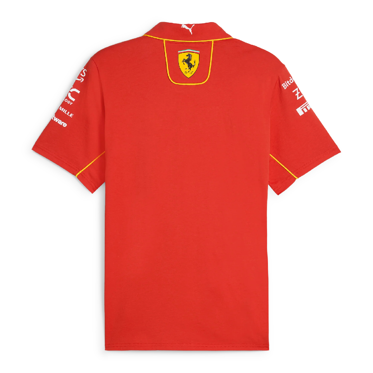 Foto 3 pulgar | Ferrari Camiseta Polo Oficial 2024