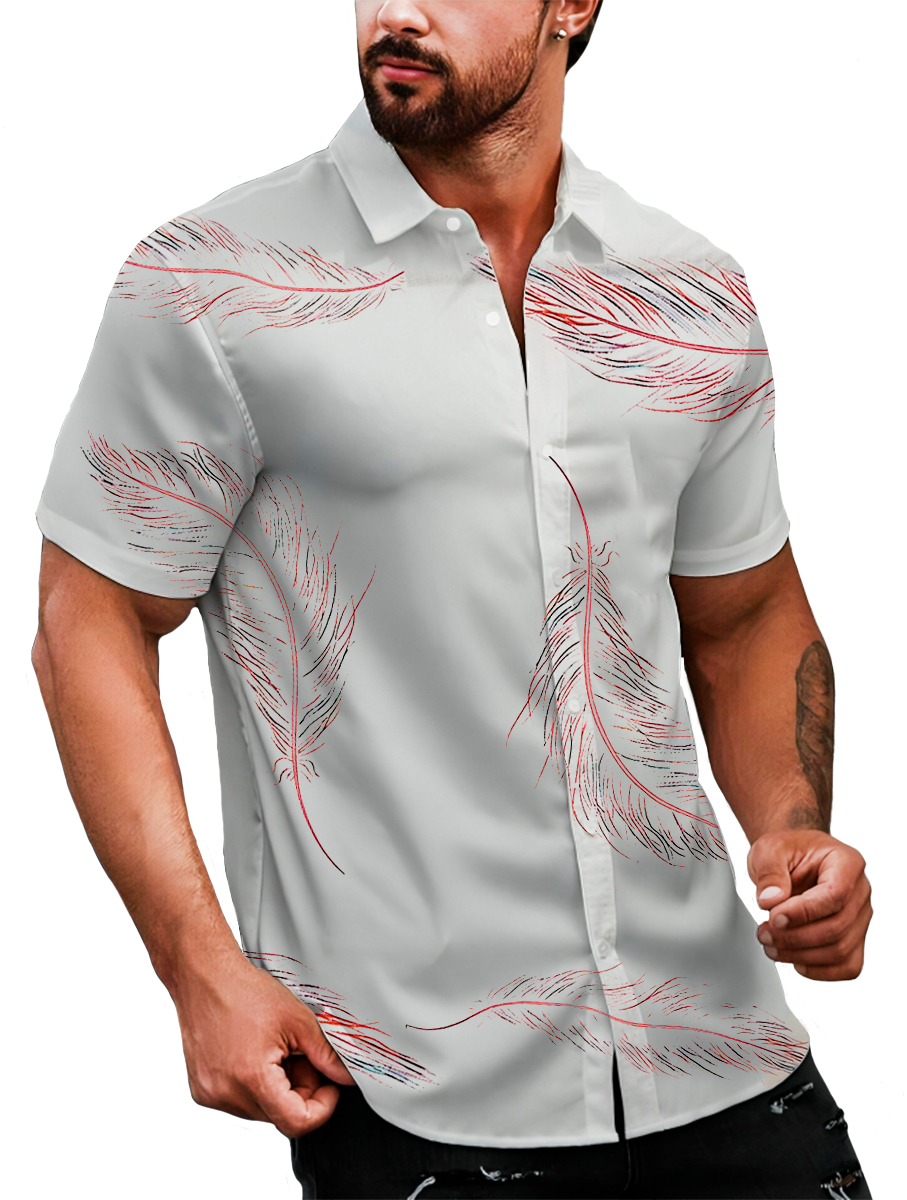 Foto 3 pulgar | Camisa Shendy Vendy Manga Corta para Hombre