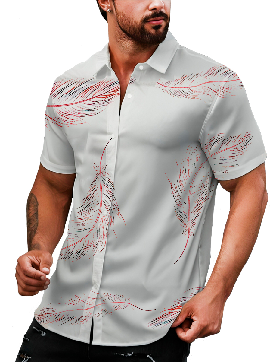 Foto 4 pulgar | Camisa Shendy Vendy Manga Corta para Hombre