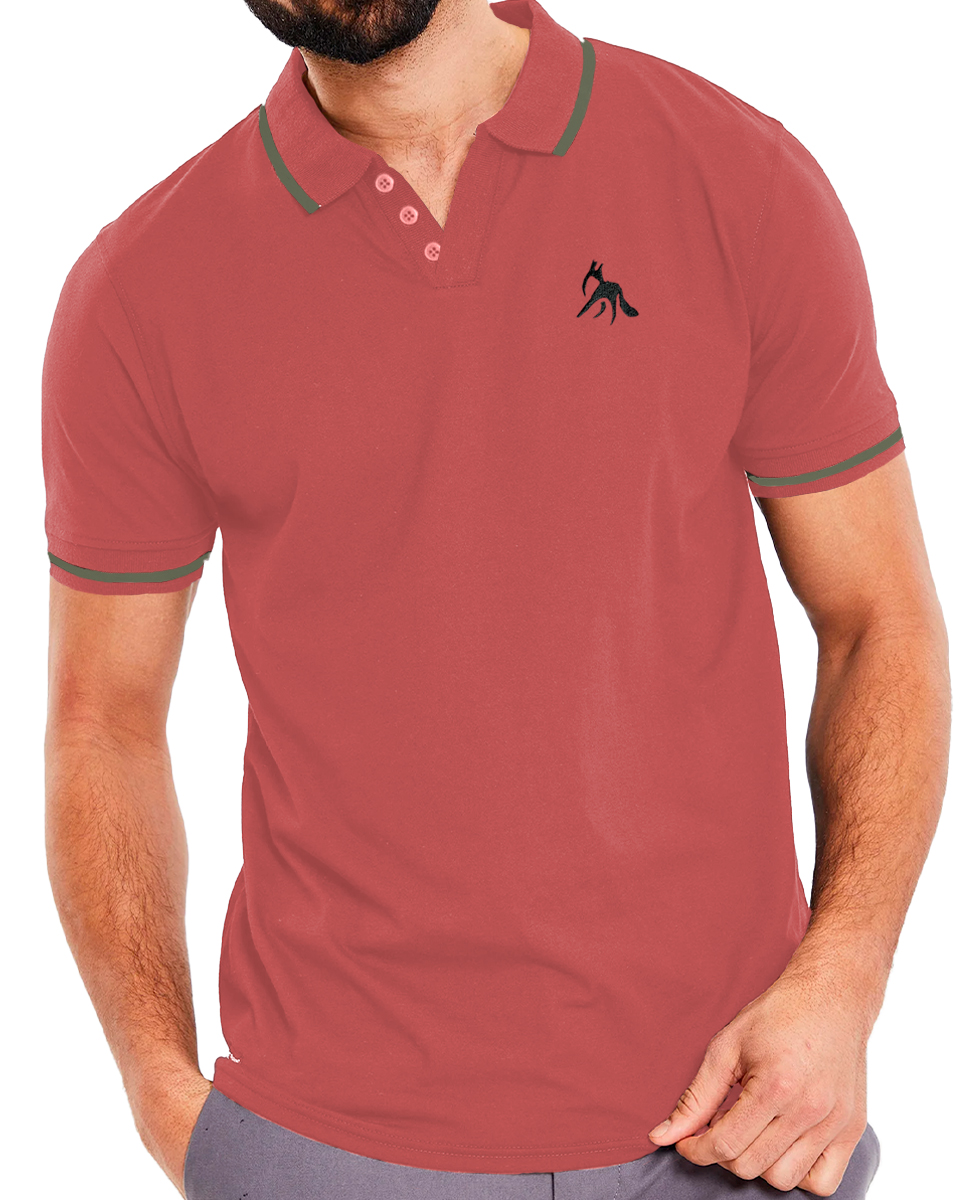 Foto 2 pulgar | Playera Polo Manga Corta Casual para Hombre