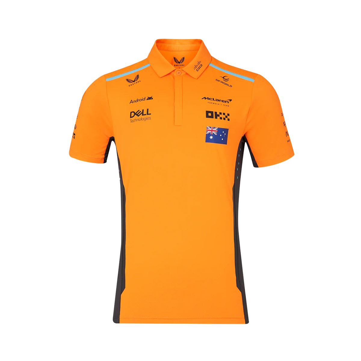 Foto 2 pulgar | Mclaren Camiseta Polo Oscar Piastri Oficial 2024