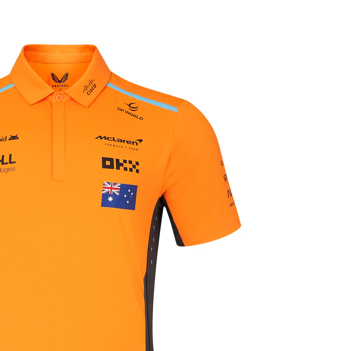 Foto 5 pulgar | Mclaren Camiseta Polo Oscar Piastri Oficial 2024