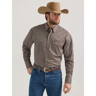 Foto 1 | Camisa Vaquera Hombre Wrangler Regular Fit Manga Larga 511 Multicolor