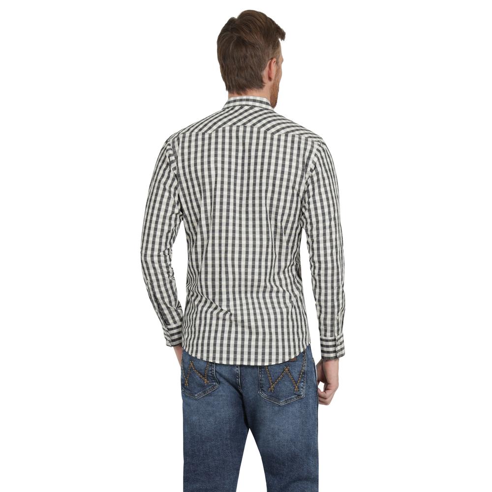 Foto 4 pulgar | Camisa Vaquera Hombre Wrangler Slim Fit Manga Larga 451 Verde