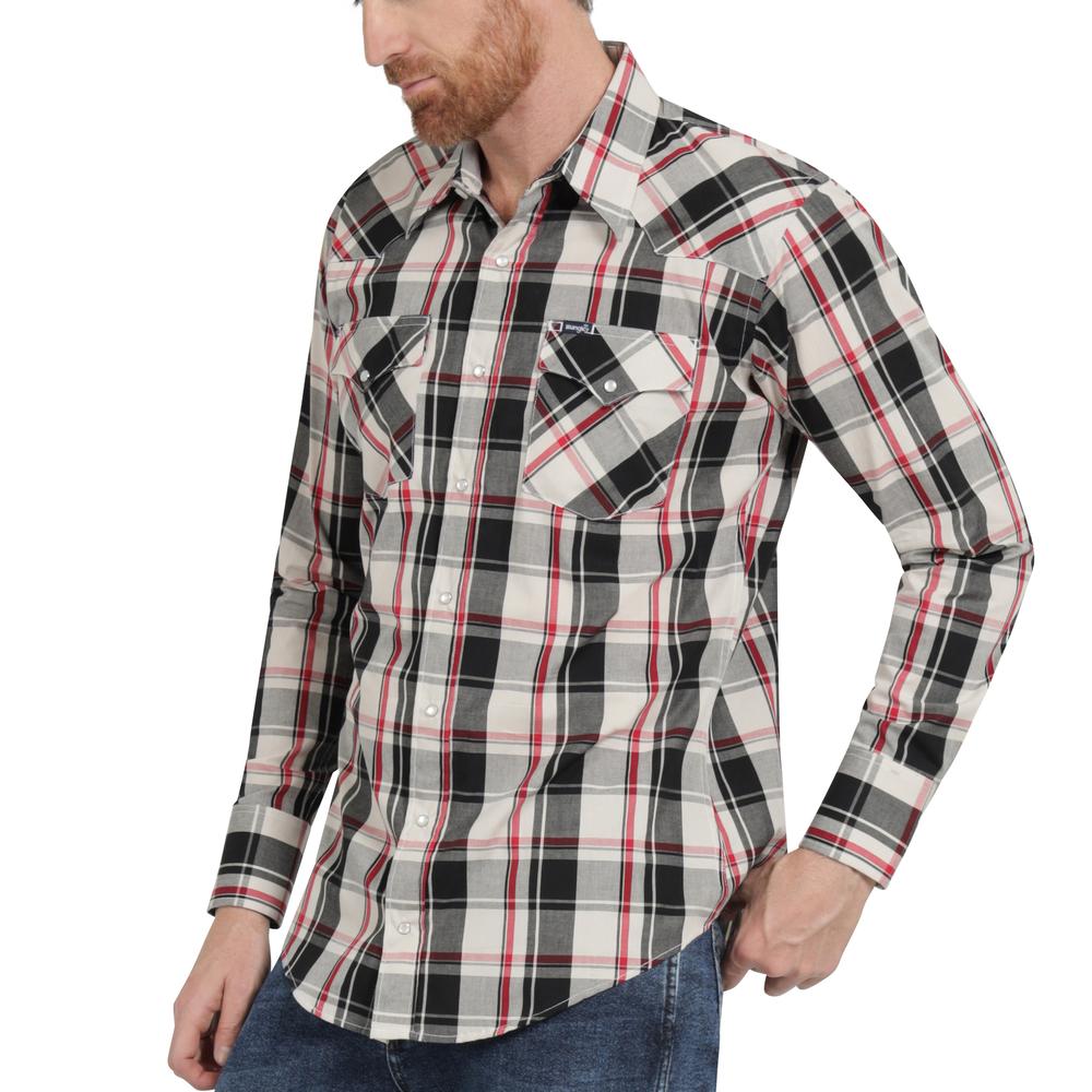 Foto 6 pulgar | Camisa Vaquera Hombre Wrangler Regular Fit Manga Larga 302 Negro