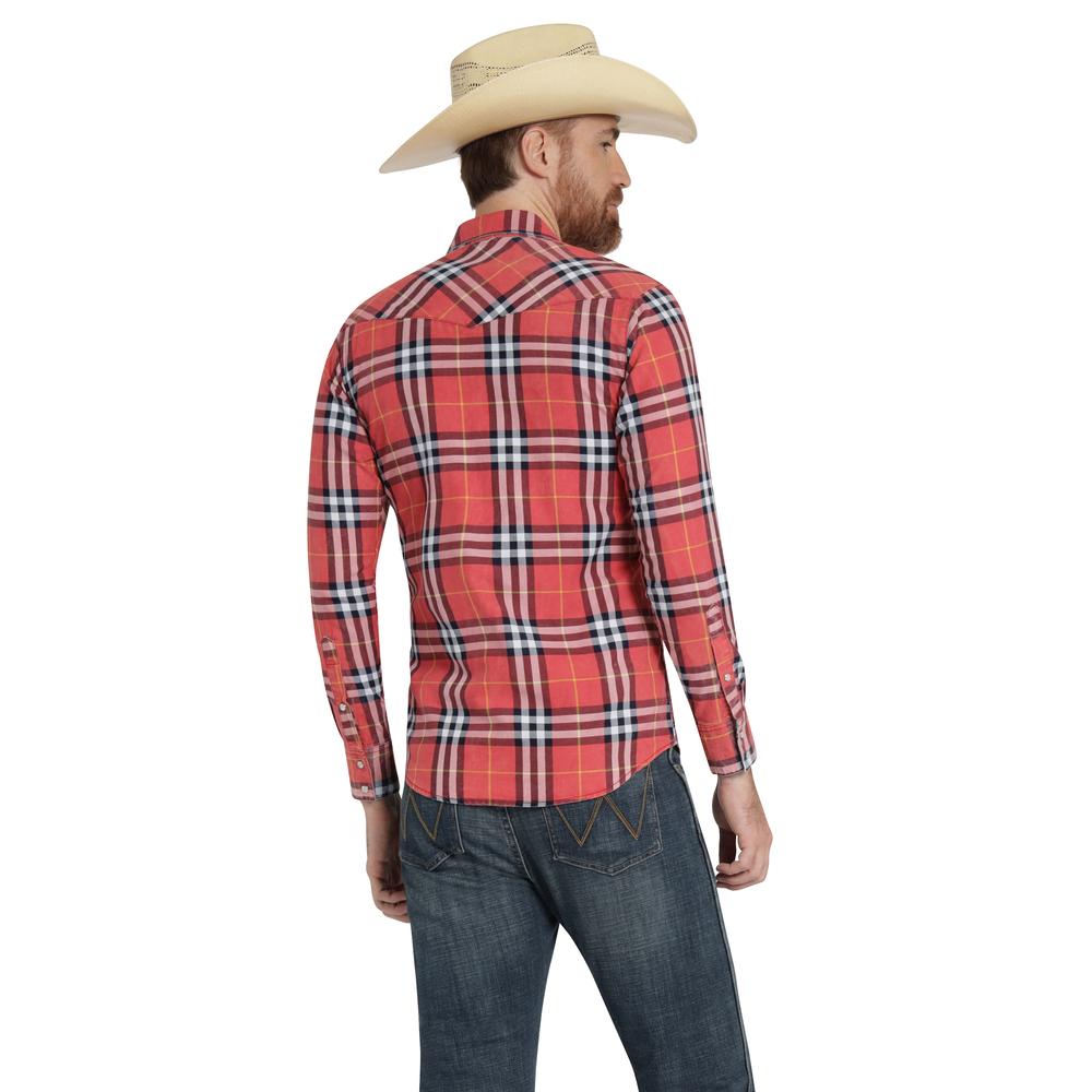 Foto 4 pulgar | Camisa Vaquera Hombre Wrangler Slim Fit Manga Larga 444 Rojo