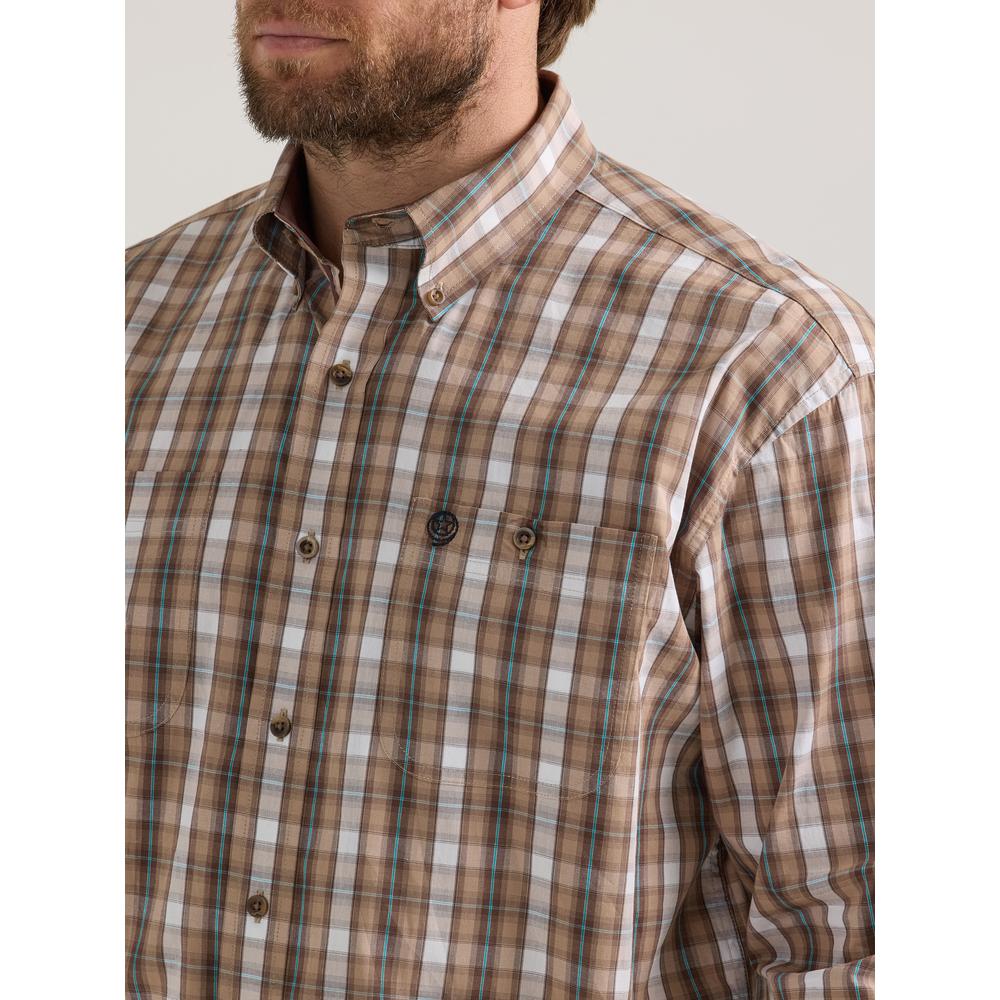 Foto 3 pulgar | Camisa Vaquera Hombre Wrangler Regular Fit Manga Larga 537 Multicolor