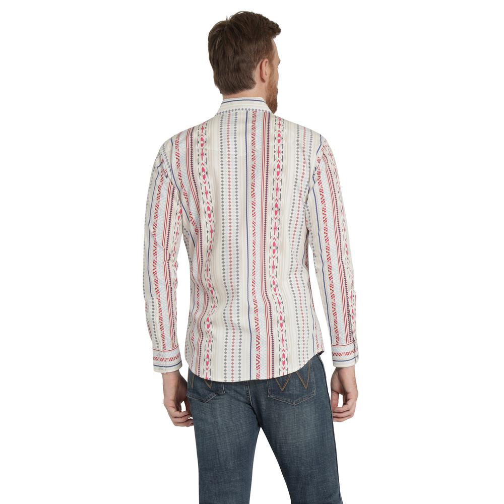 Foto 4 pulgar | Camisa Vaquera Hombre Wrangler Regular Fit Manga Larga 364 Blanco