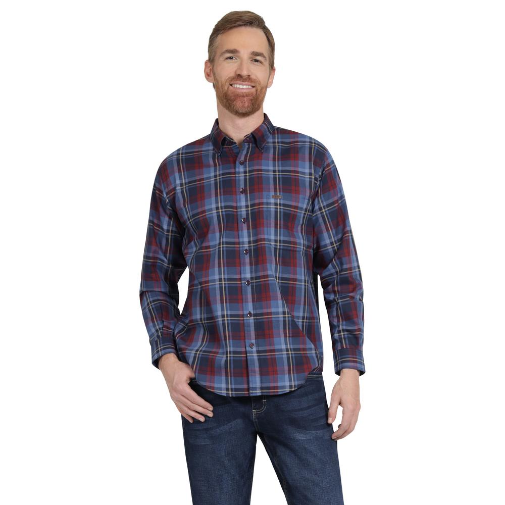 Camisa Clásica Hombre Lee Regular Fit 124 Azul Marino