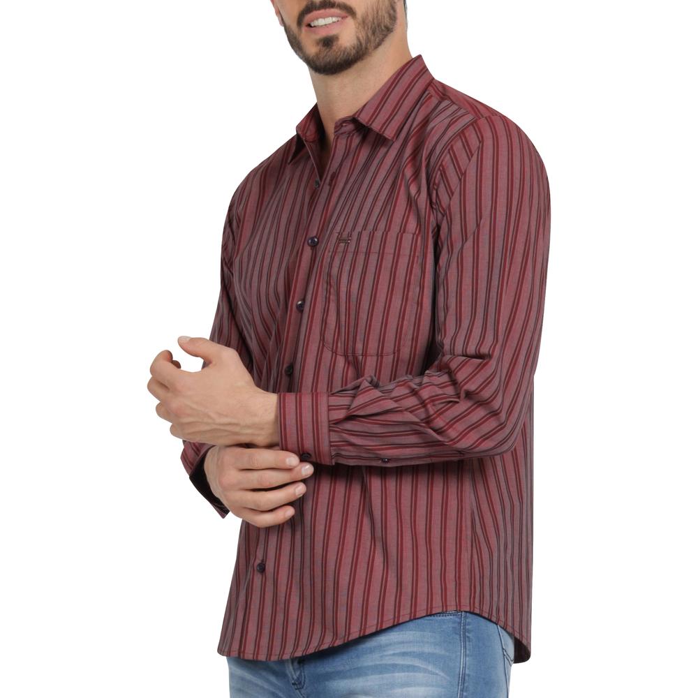 Foto 6 pulgar | Camisa Casual Hombre Lee Slim Fit 222 Rojo