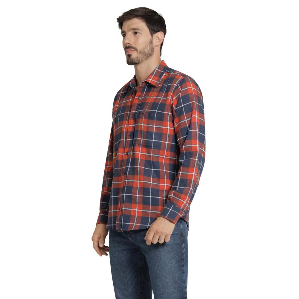 Foto 3 pulgar | Camisa Casual Hombre Lee Slim Fit 260 Naranja