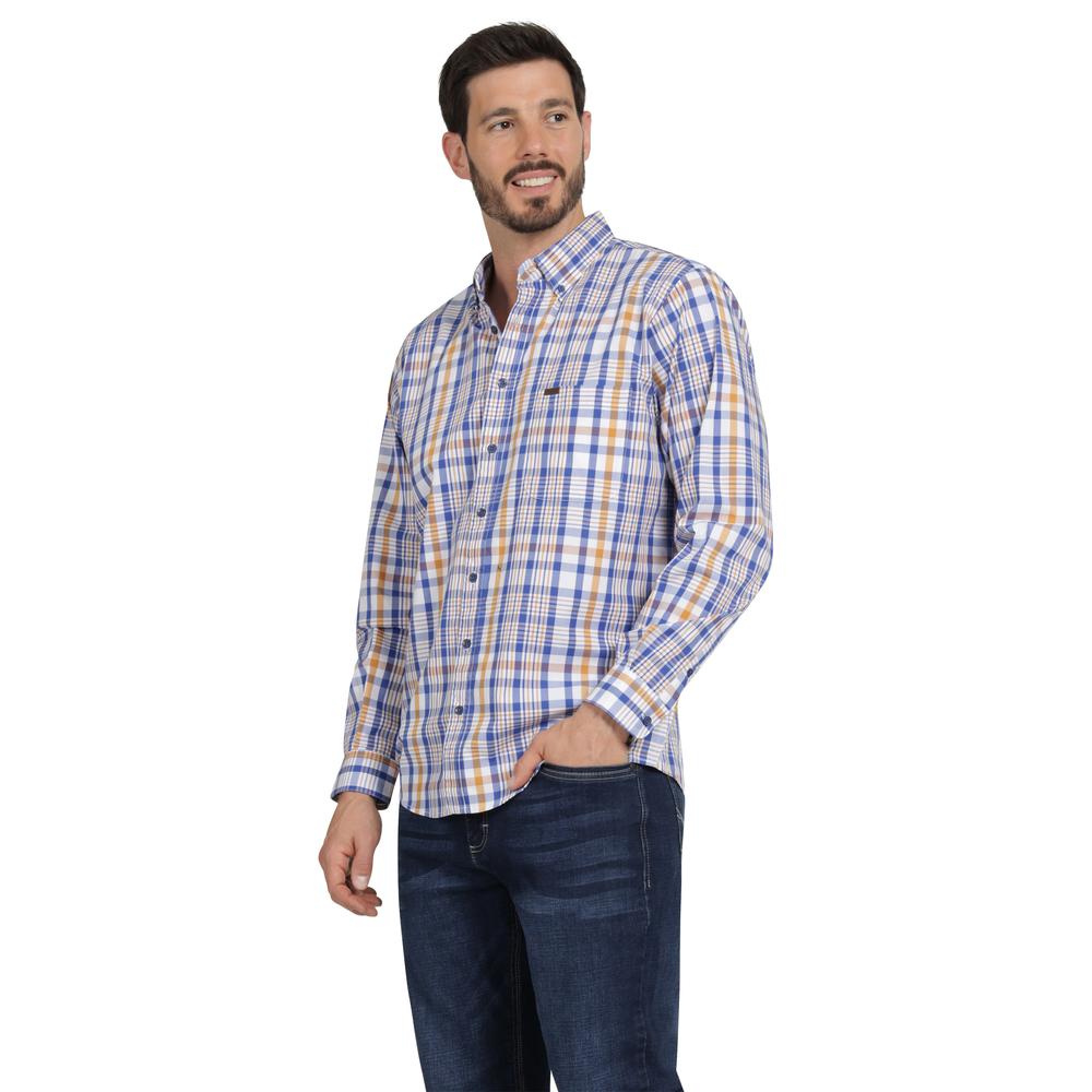 Foto 2 | Camisa Clásica Hombre Lee Regular Fit 236 Azul