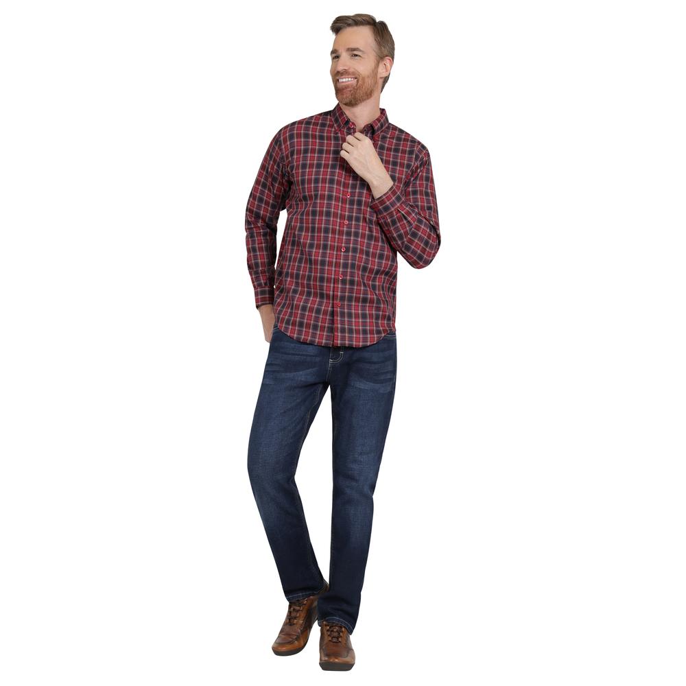 Foto 5 pulgar | Camisa Clásica Hombre Lee Regular Fit 166 Rojo