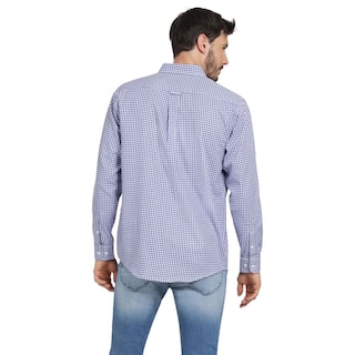 Foto 3 | Camisa Clásica Hombre Lee Regular Fit 141 Azul