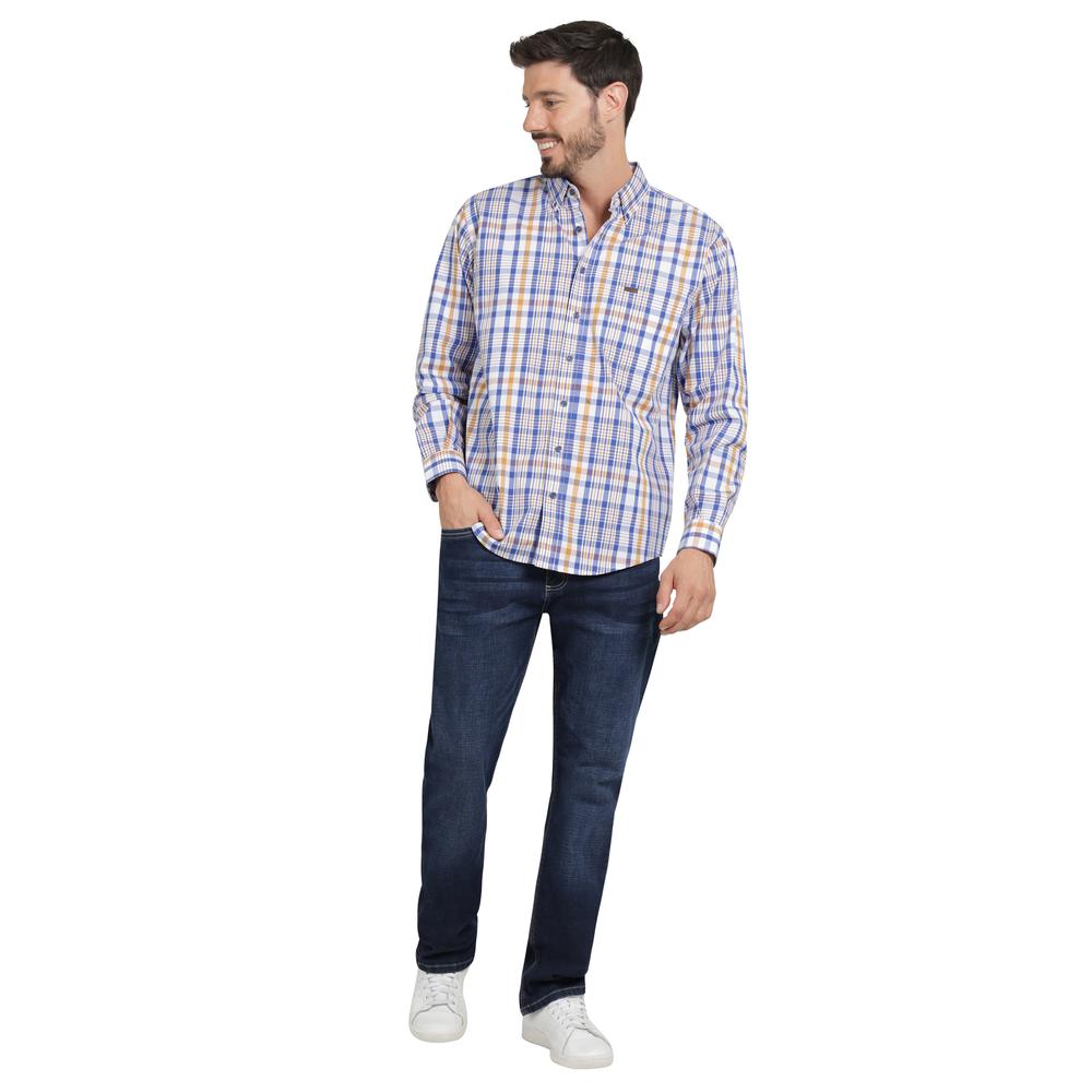 Foto 5 pulgar | Camisa Clásica Hombre Lee Regular Fit 236 Azul