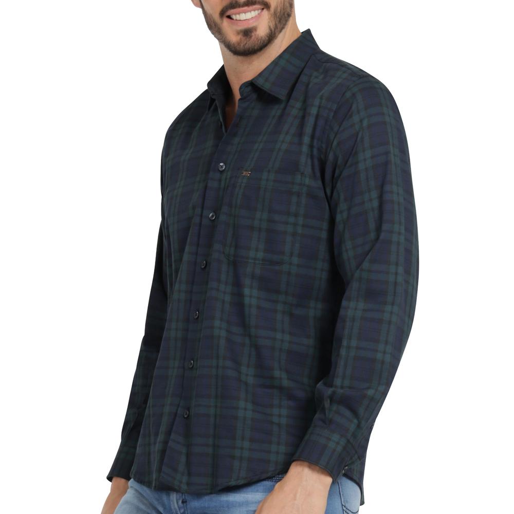 Foto 5 | Camisa Casual Hombre Lee Slim Fit 249 Verde