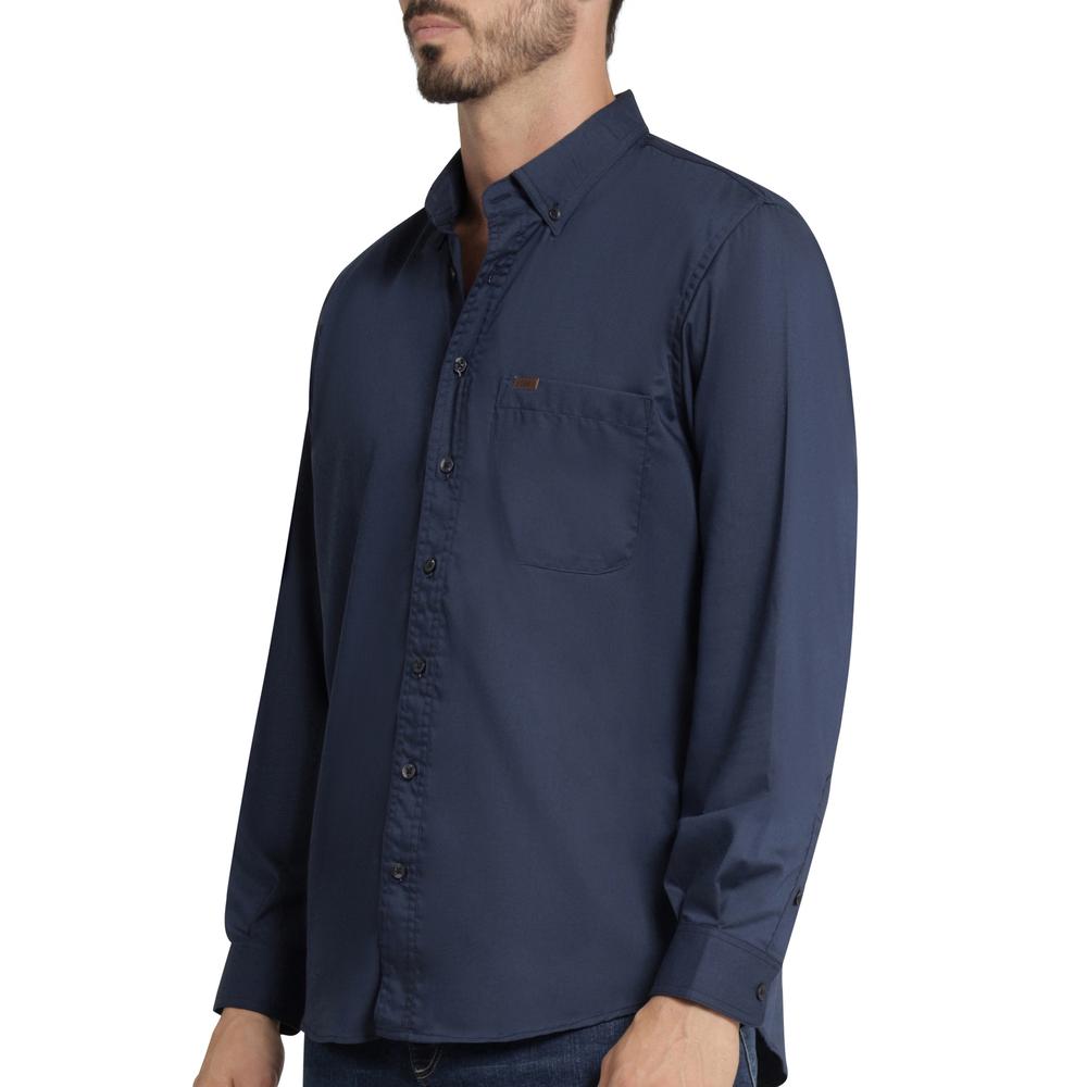 Foto 5 | Camisa Clásica Hombre Lee Regular Fit 979 Azul Marino