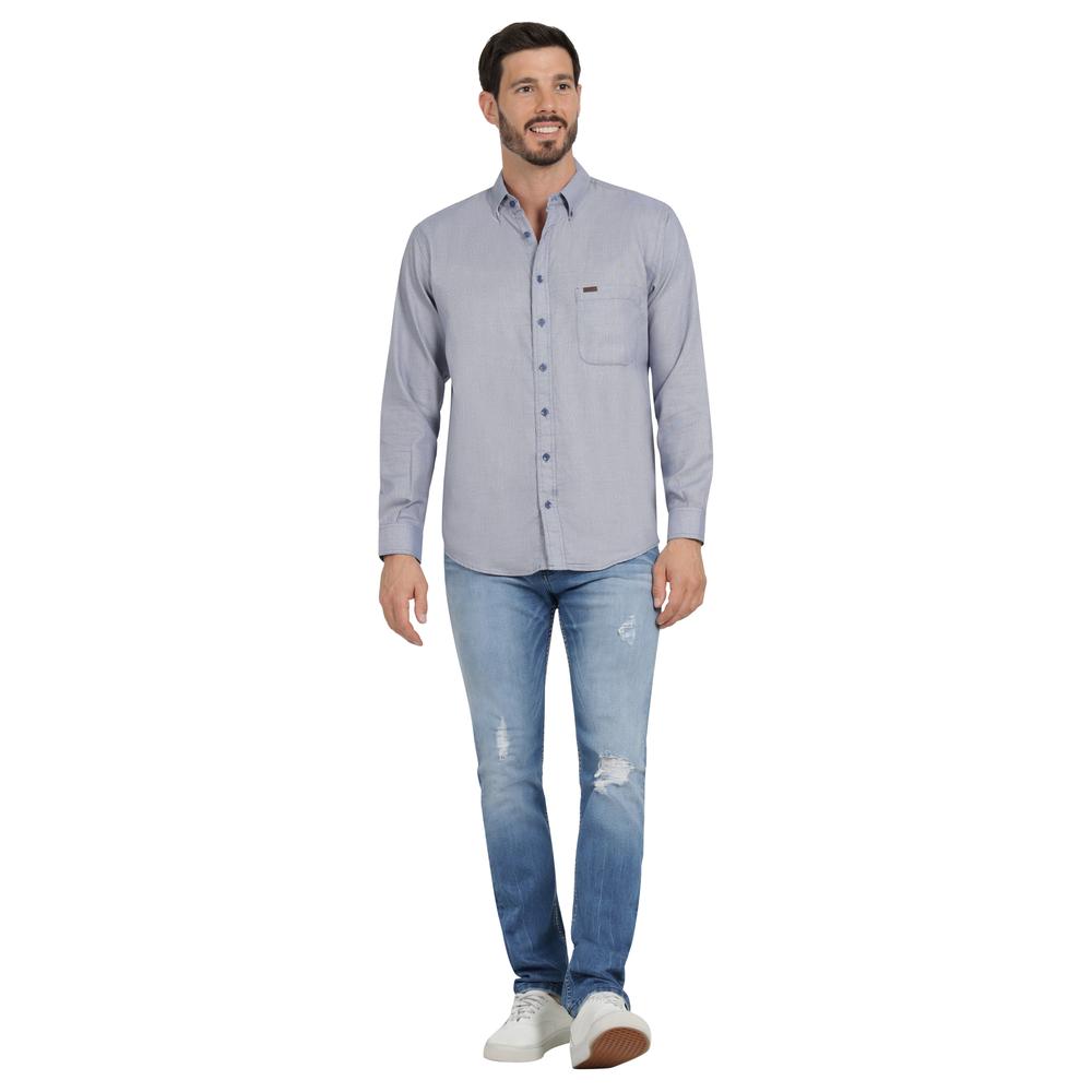 Foto 5 pulgar | Camisa Clásica Hombre Lee Regular Fit 241 Azul