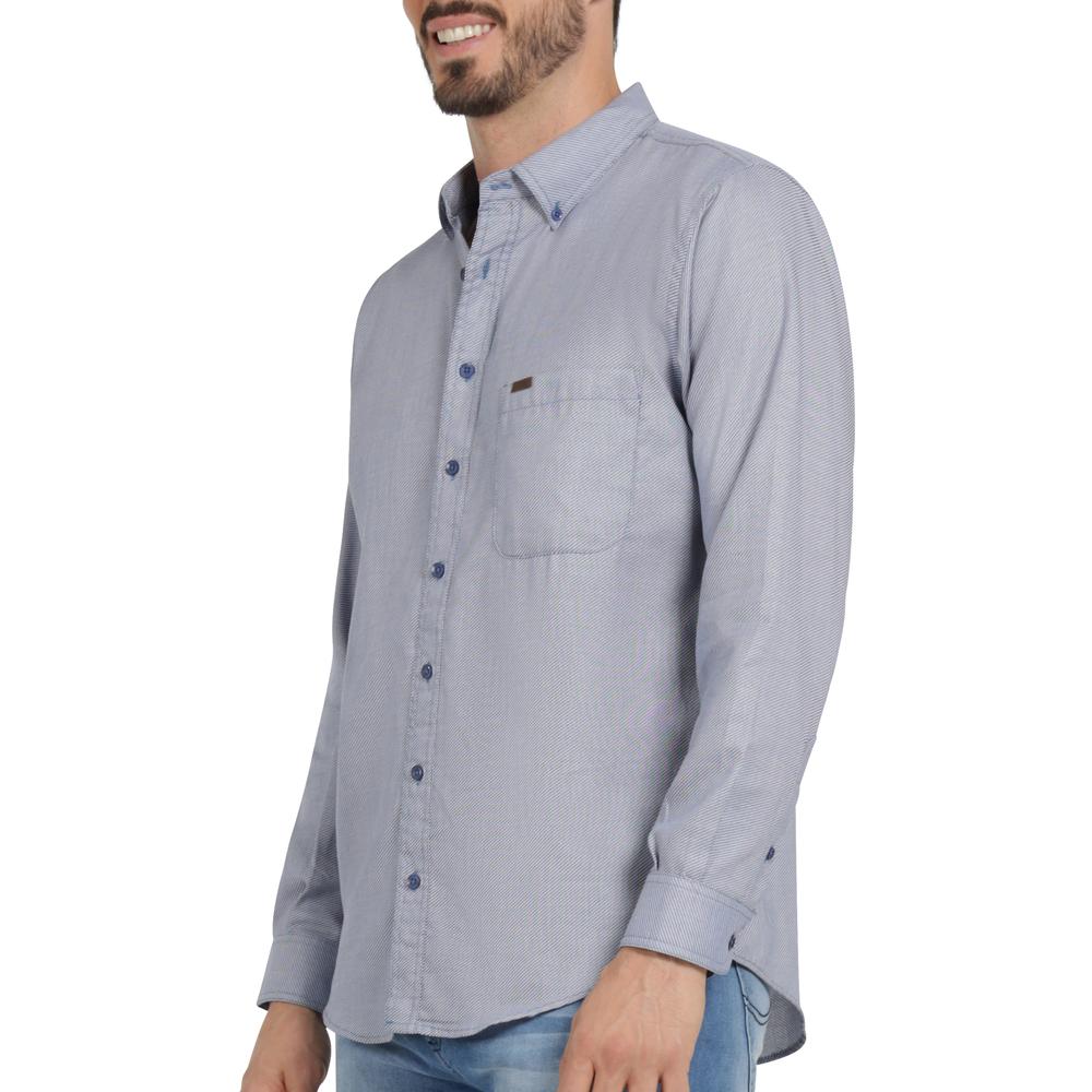 Foto 6 pulgar | Camisa Clásica Hombre Lee Regular Fit 241 Azul