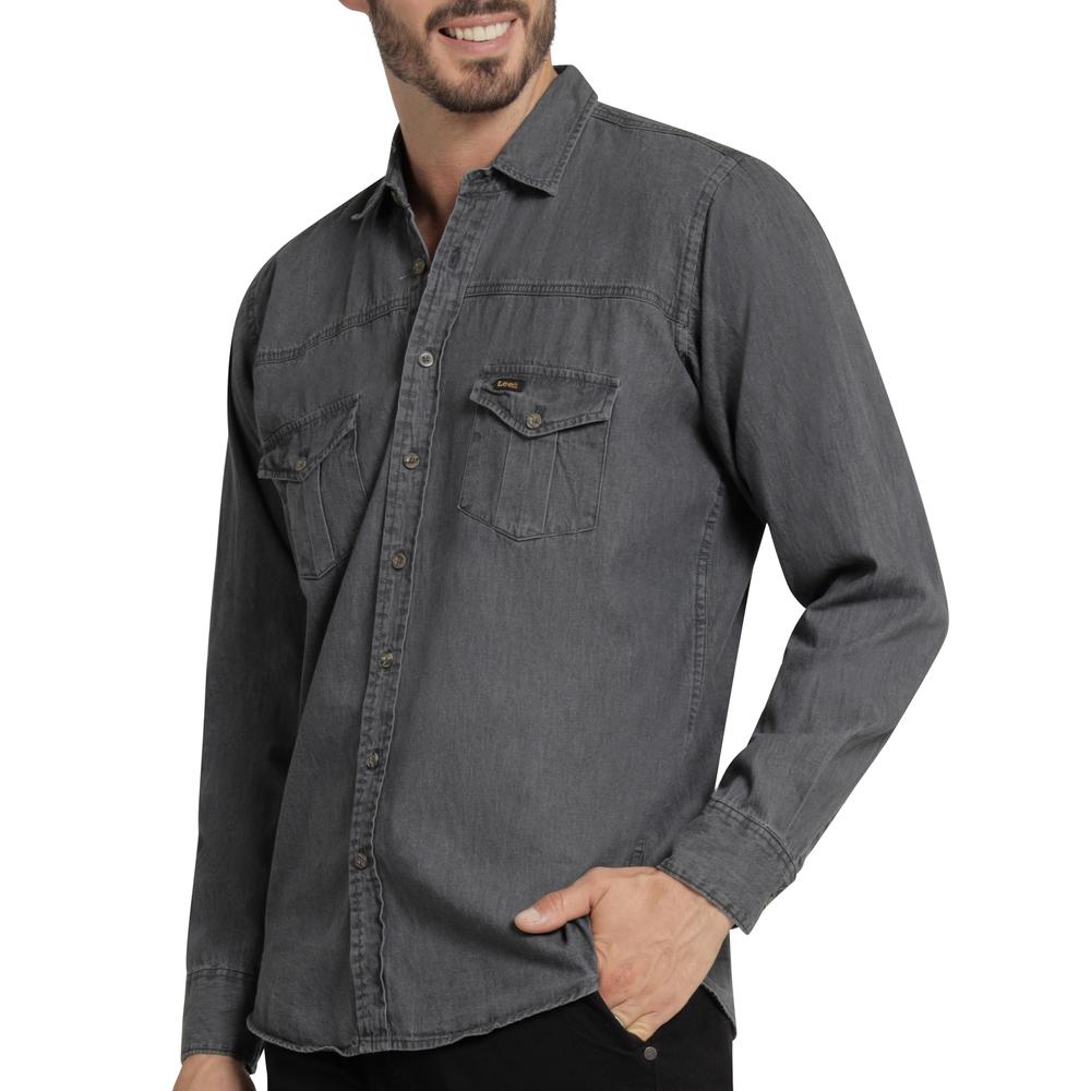 Foto 6 pulgar | Camisa Casual Hombre Lee Slim Fit 261 Negro