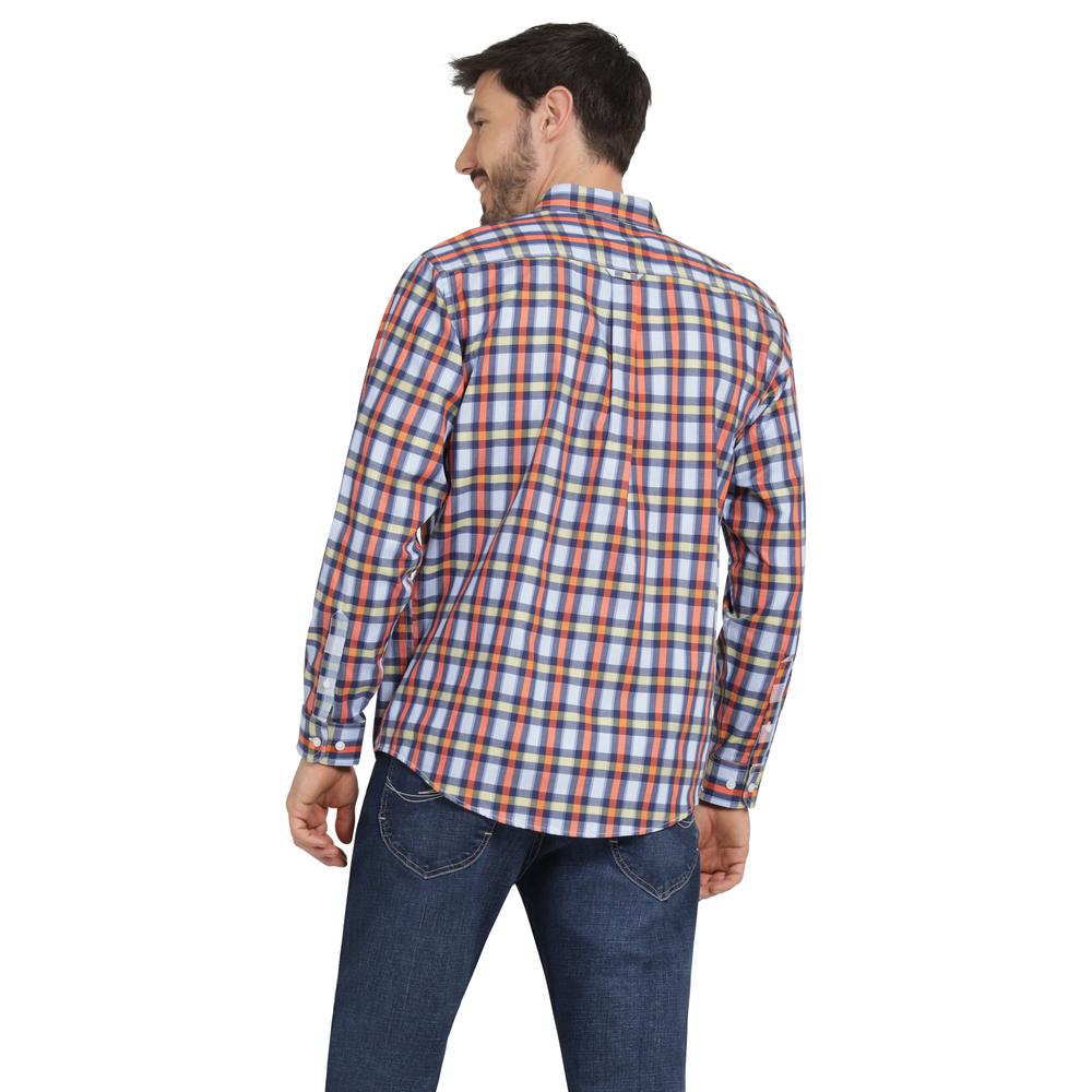 Foto 4 pulgar | Camisa Clásica Hombre Lee Regular Fit 220 Naranja