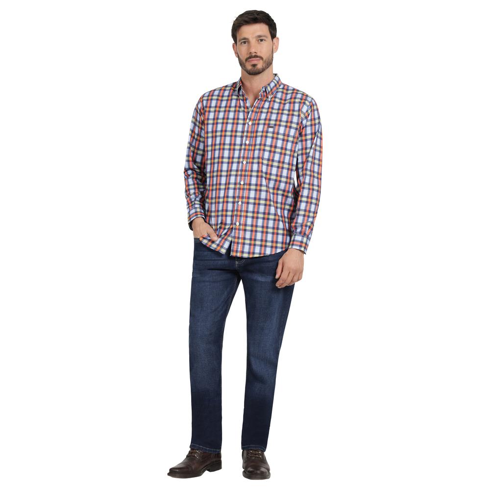 Foto 5 pulgar | Camisa Clásica Hombre Lee Regular Fit 220 Naranja