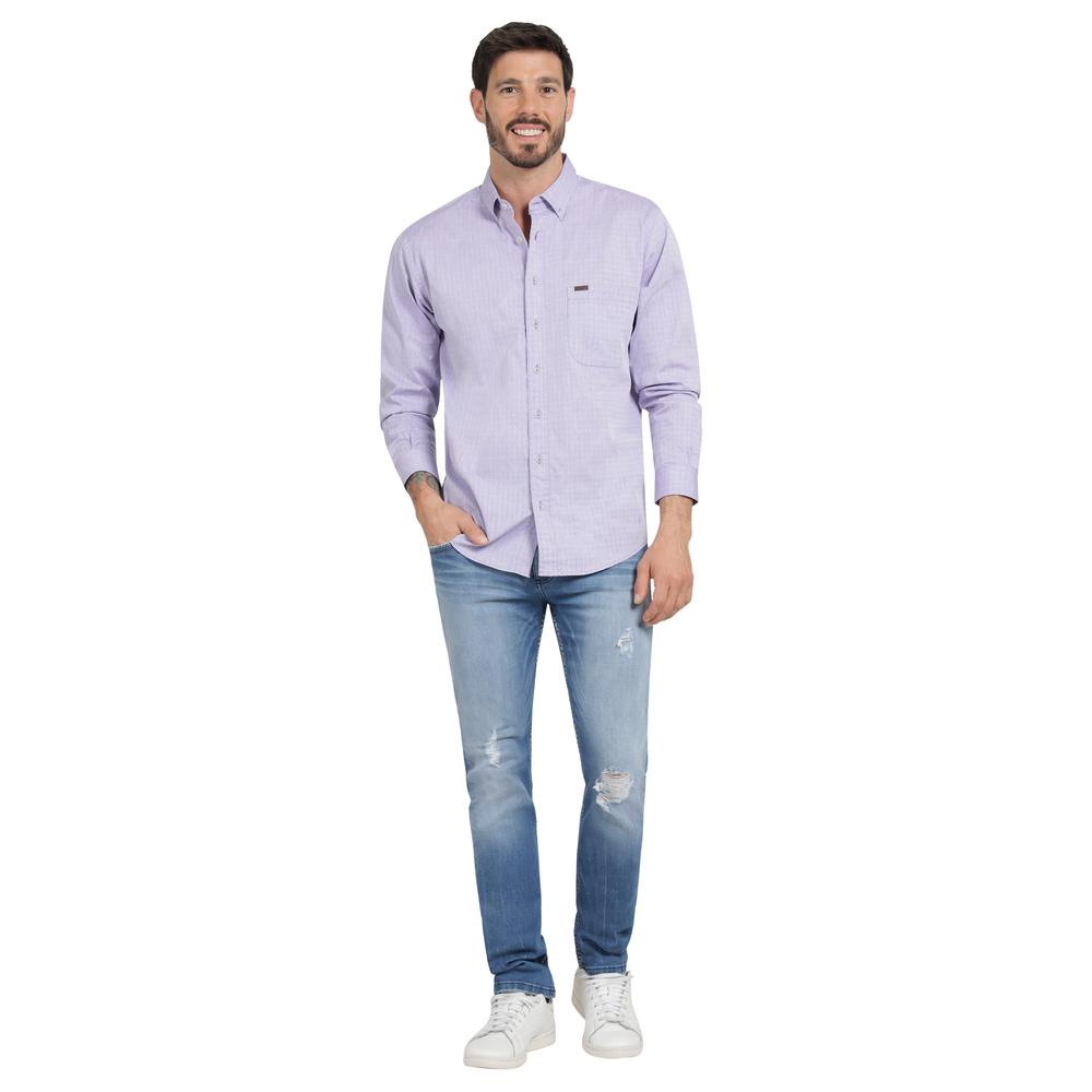 Foto 5 pulgar | Camisa Clásica Hombre Lee Regular Fit 242 Violeta