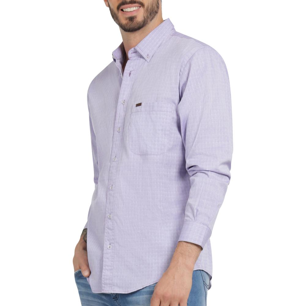 Foto 6 pulgar | Camisa Clásica Hombre Lee Regular Fit 242 Violeta