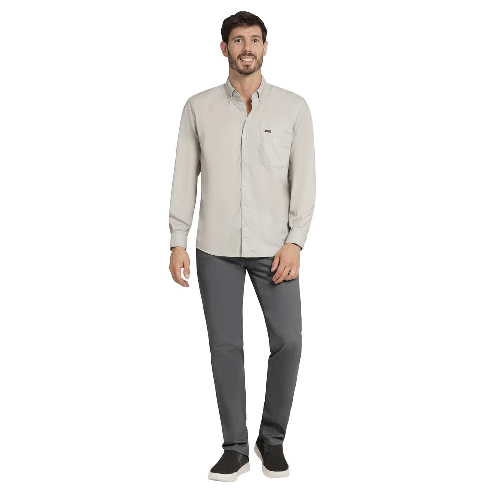 Foto 5 pulgar | Camisa Clásica Hombre Lee Regular Fit 536 Beige