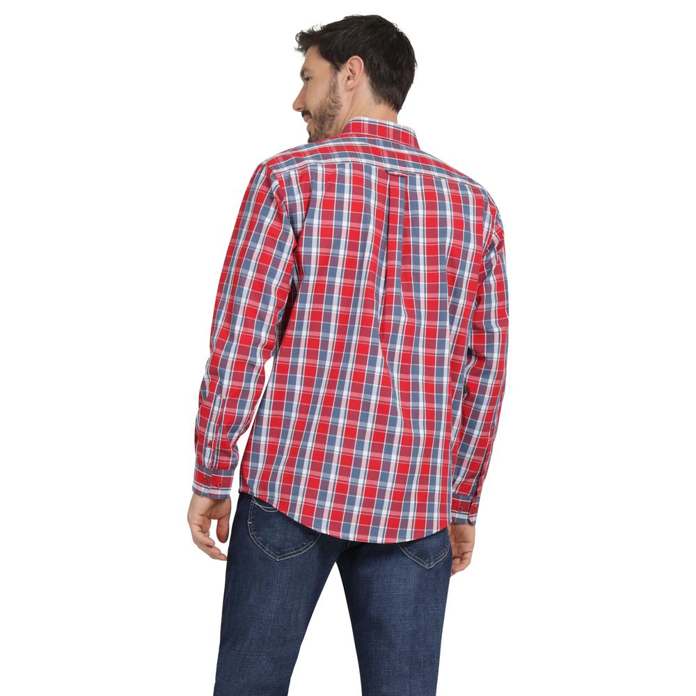 Foto 4 pulgar | Camisa Clásica Hombre Lee Regular Fit 245 Rojo