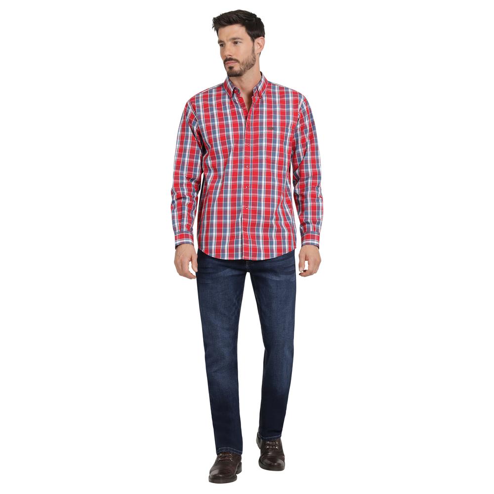 Foto 5 pulgar | Camisa Clásica Hombre Lee Regular Fit 245 Rojo